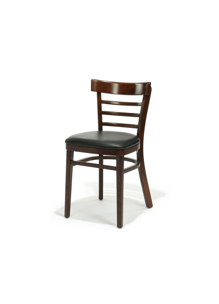 Abe Chair with Upholstered Seat