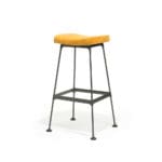 Allister Bar Stool with upholstered seat