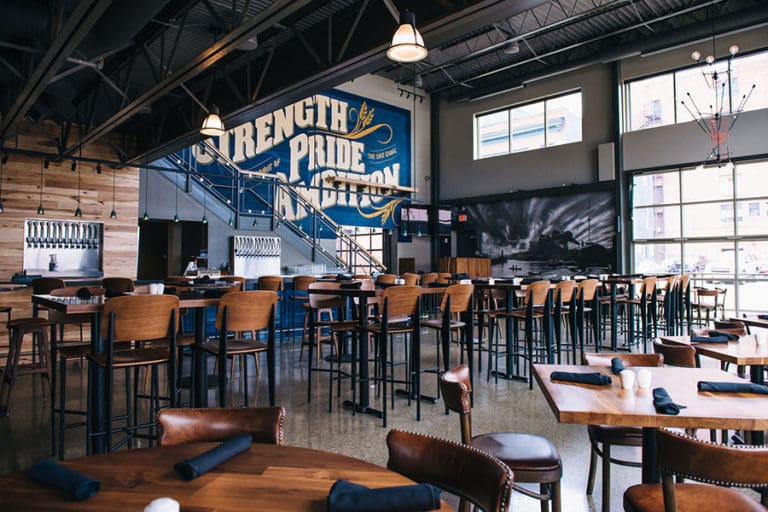 Big Ditch Brewing Buffalo NY Miller stool