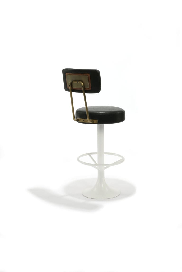 Alessa Stool with Bolt Down Tulip Base