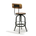 Harrison Bar Stool with Seat Back