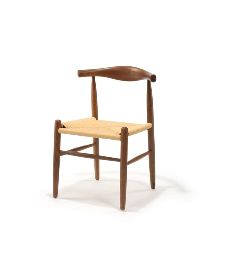 Tusk Chair with Cord Seat, commercial restaurant chair