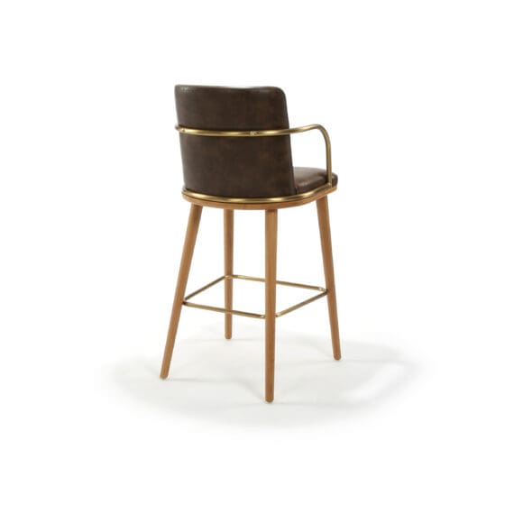 Aspen Stool with Arms