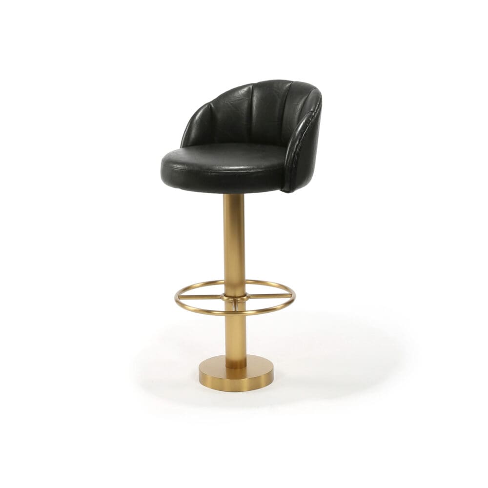 Shell Stool With Bolt Down Base - Design Form Furnishings