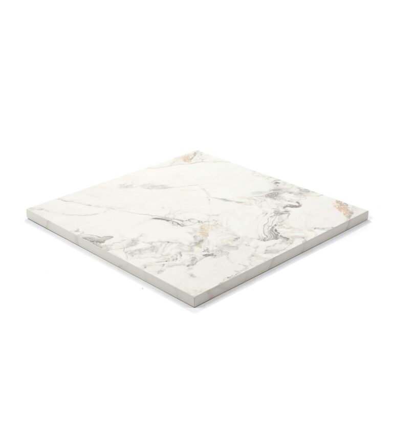 Sintered Stone Table Top in Calacatta Gold (Indoor/Outdoor)