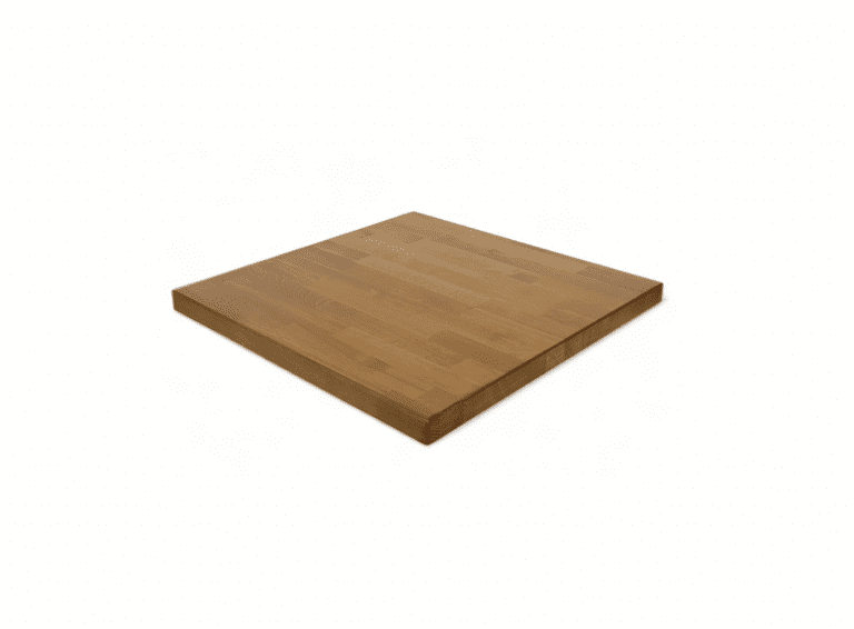 Beech Butcher Block Table Top in Rustic Oak (Indoor Only)