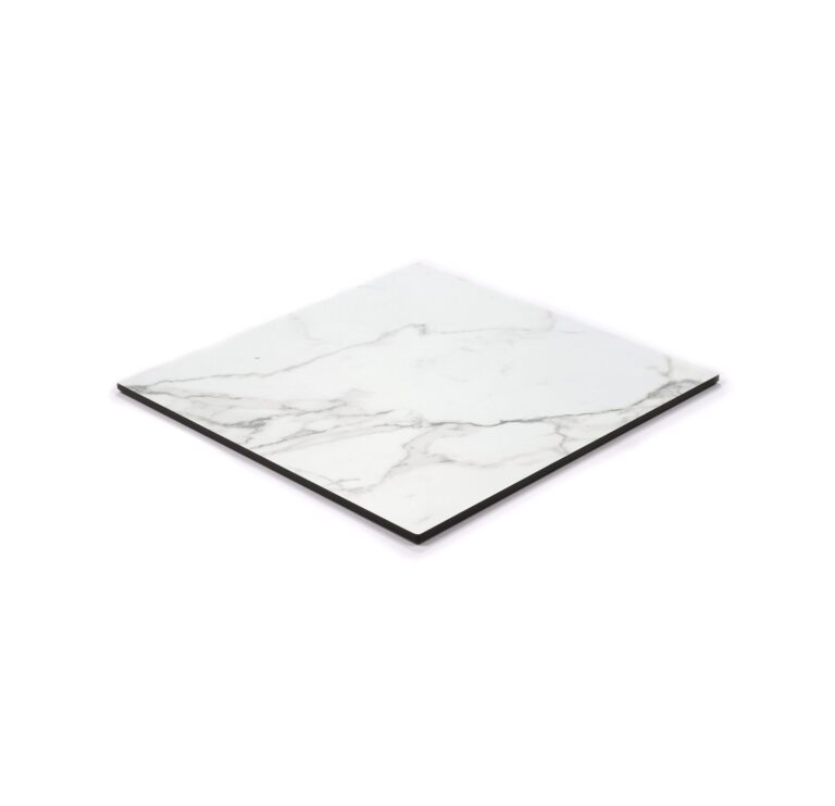 HPL Table Top, White Carrera