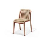 Ribbon Chair, stacked – poly-molded outdoor chair