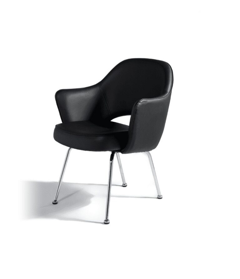 Don Chair with metal base, commercial lounge chair