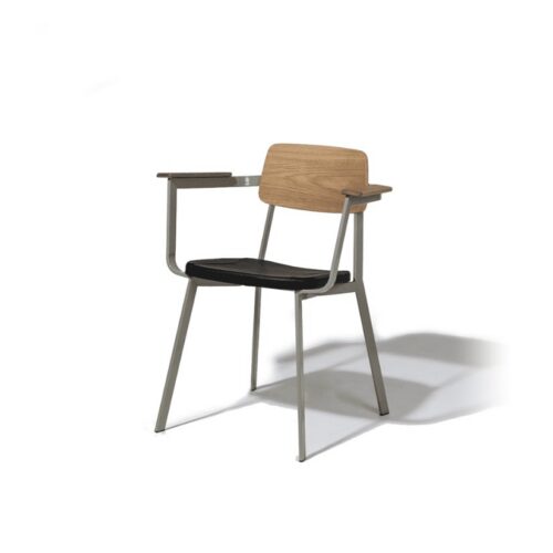 Sprint Arm Chair with upholstered seat