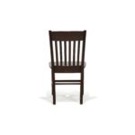 Alec Chair with Wood Seat by Designform Furnishings, back view