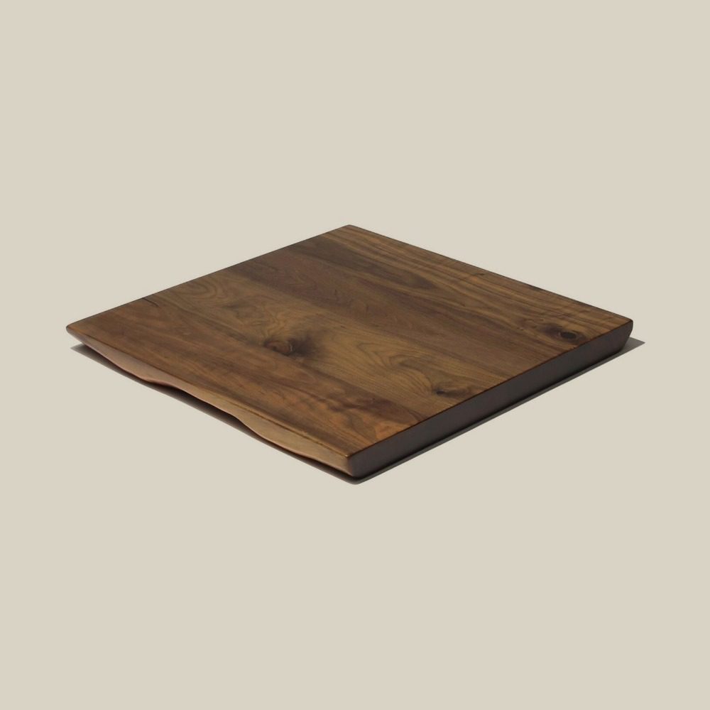 American Black Walnut Planked Top with Live Edge – Designform Alpine Lodge Collection