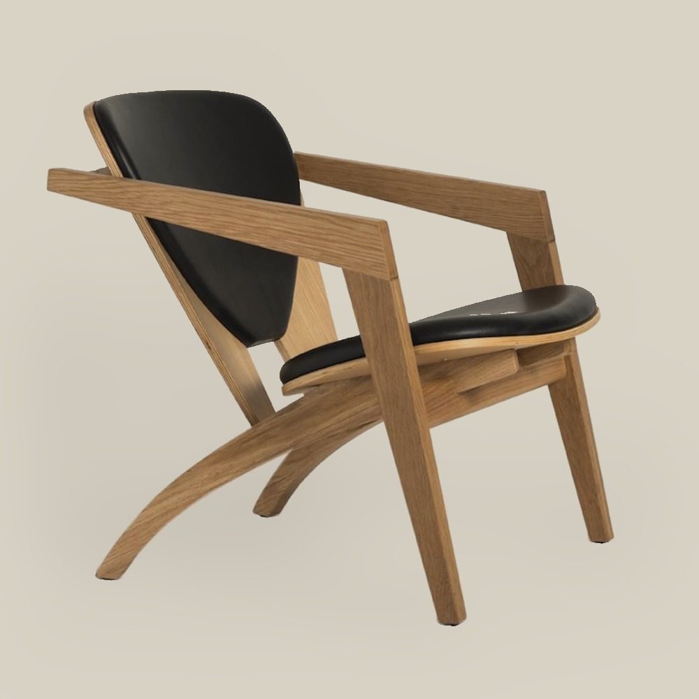 Anders Lounge Chair – Designform Alpine Lodge Collection, alternate view