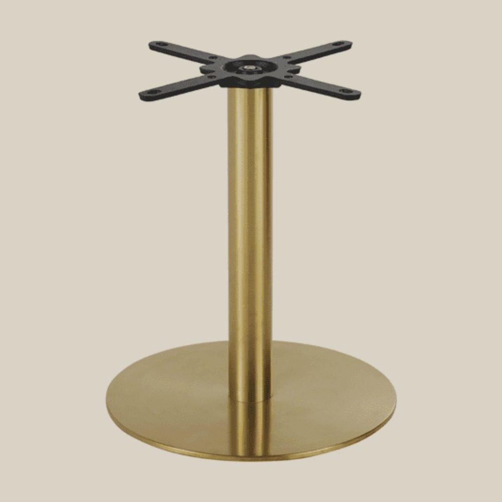 Emilia Brass Table Base – Designform Alpine Lodge Collection