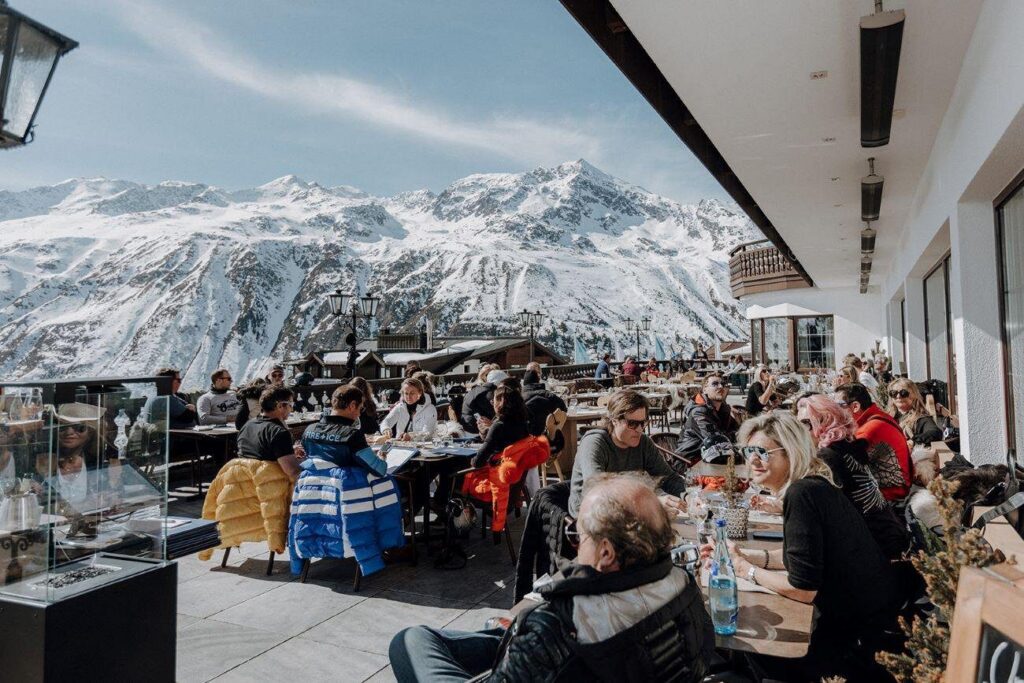 Lunch on the terrace