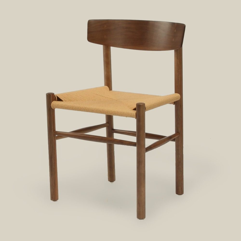 Thorsen Chair with Cord Seat – Designform Alpine Lodge Collection, alternate view