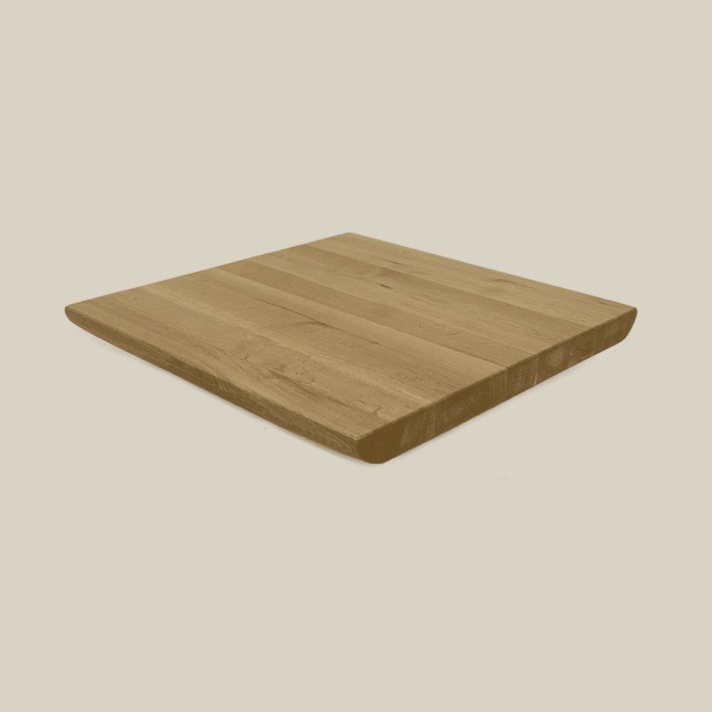 White Oak Planked Top with Live Edge – Designform Alpine Lodge Collection