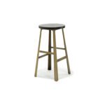 Belgium Stool by Designform Furnishings, three-quarter front view