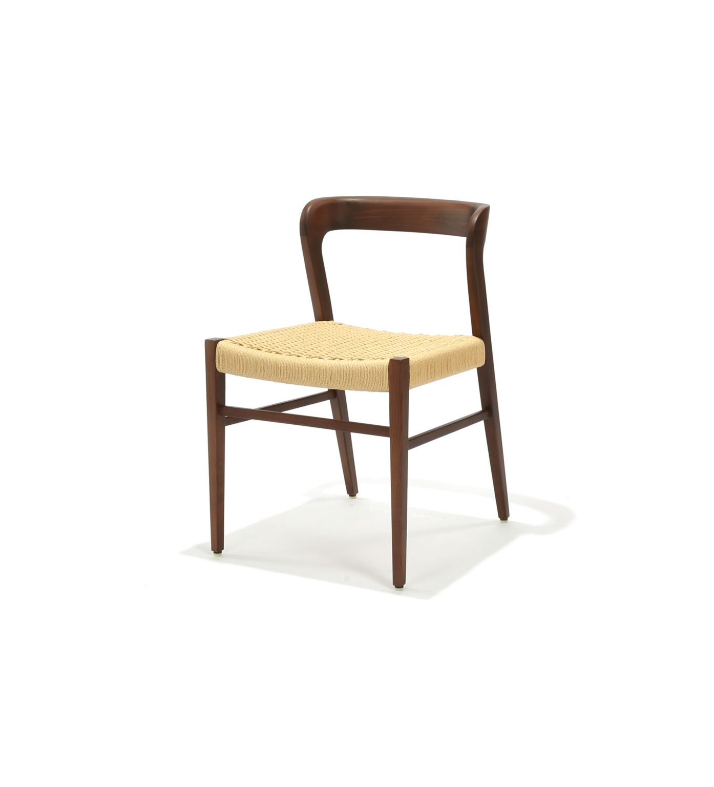 Bensen Chair with Cord Seat by Designform Furnishings, three-quarter front view