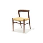 Bensen Chair with Cord Seat by Designform Furnishings, three-quarter front view