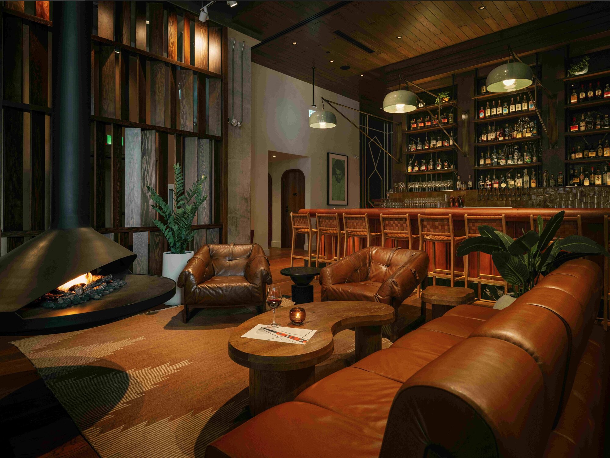 Bridgette Bar Toronto lounge with Designform Weston chairs
