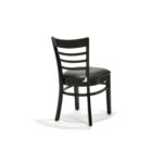 Elaine Chair with Wood Seat by Designform Furnishings, side view