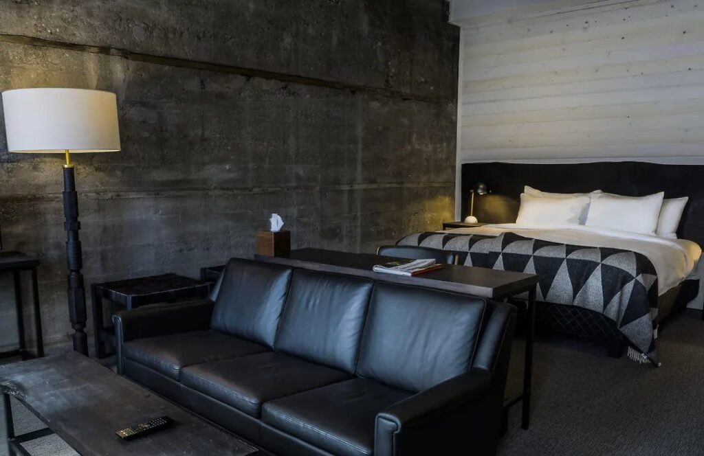 Designform Madison Sofa at Eleven Revelstoke Lodge, Revelstoke, BC