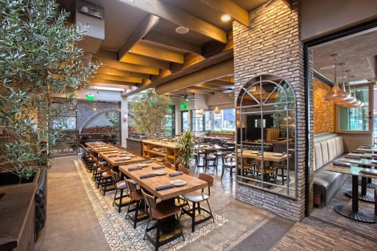 Granville restaurant in Studio City with Designform Yardbird chairs