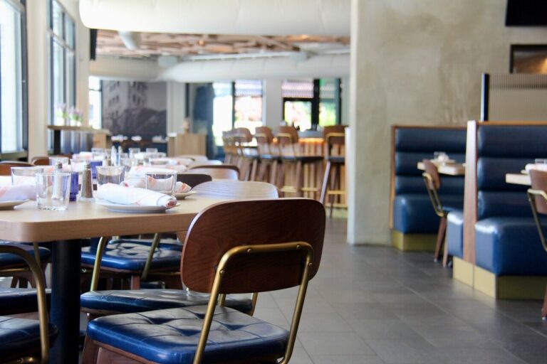 The Haven Brewing Co. taproom in Hamden, CT with Designform Smith chairs and stools