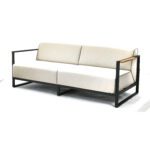 Laguna 3-Seater Sofa by Designform Furnishings, three-quarter front view