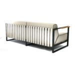 Laguna 3-Seater Sofa by Designform Furnishings, back view