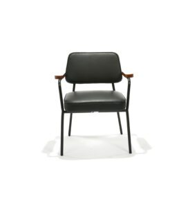 Miller Deluxe Arm Chair by Designform Furnishings, three-quarter front view