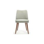 Olivia Low Back Chair by Designform Furnishings, three-quarter front view