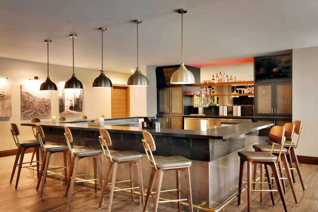Designform Smith Bar Stools at Residence Inn Vail, CO
