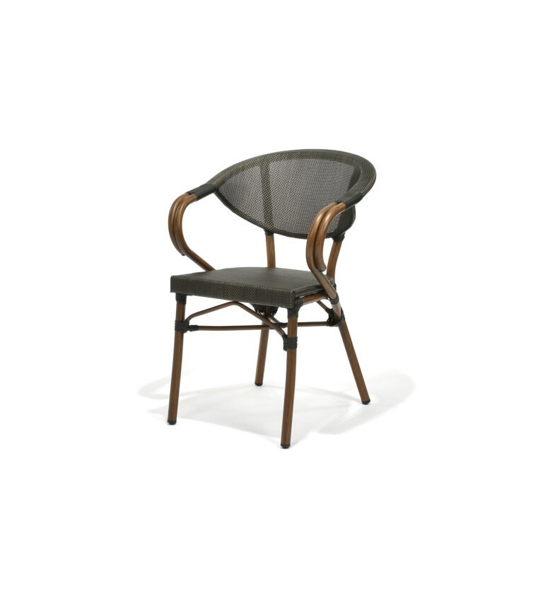 Tropez Arm Chair by Designform Furnishings, three-quarter front view