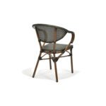 Tropez Arm Chair by Designform Furnishings, three-quarter back view