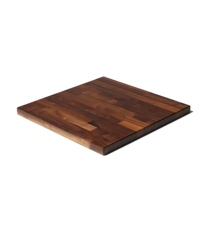 American Black Walnut Butcher Block Table Top by Designform Furnishings, top view