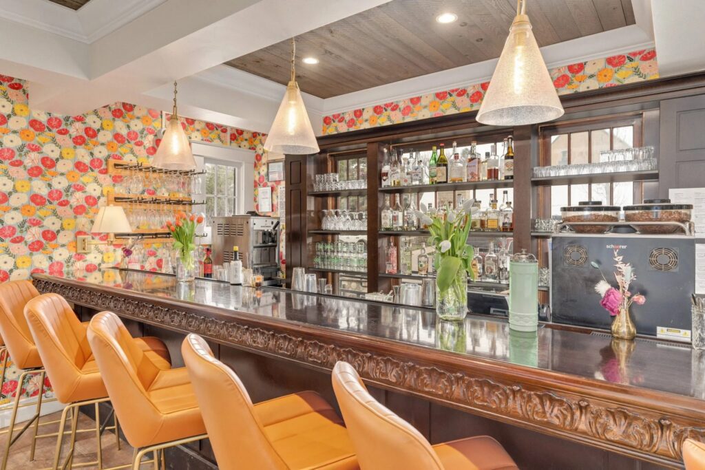 Designform Lucera Stools at Yampa Valley Kitchen, Steamboat Springs, CO
