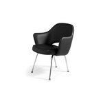 Don Chair with Metal Base – Front Three-Quarter view