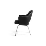 Don Chair with Metal Base – Side view